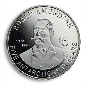 South Pole 5 dollars Roald Amundsen Antarctida 2011