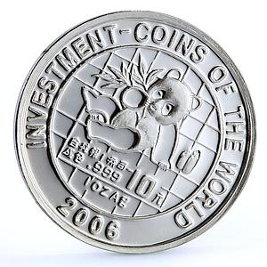 Malawi 5 kwacha Investment Coins Chinese Giant Panda proof silver coin 200
