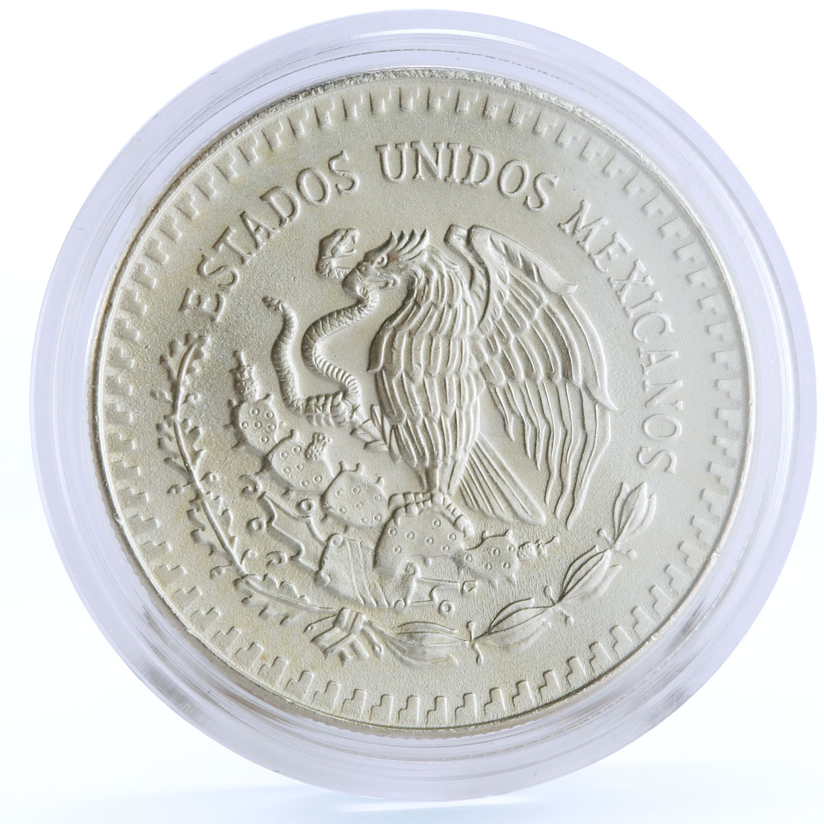 Mexico 1 onza Libertad Angel of Independence silver coin 1991