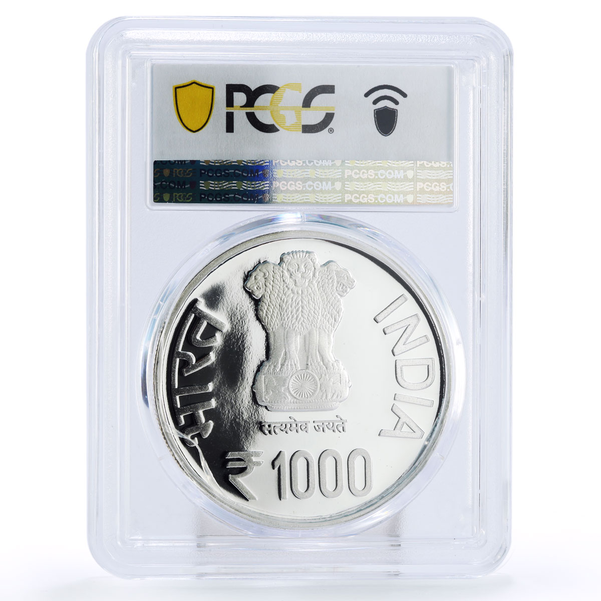 India 1000 rupees Shree Jagannath Nabakalebara PR69 PCGS silver coin 2015