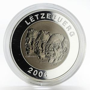 Luxembourg 20 euro 150th Anniversary of State Council titanium silver coin 2006