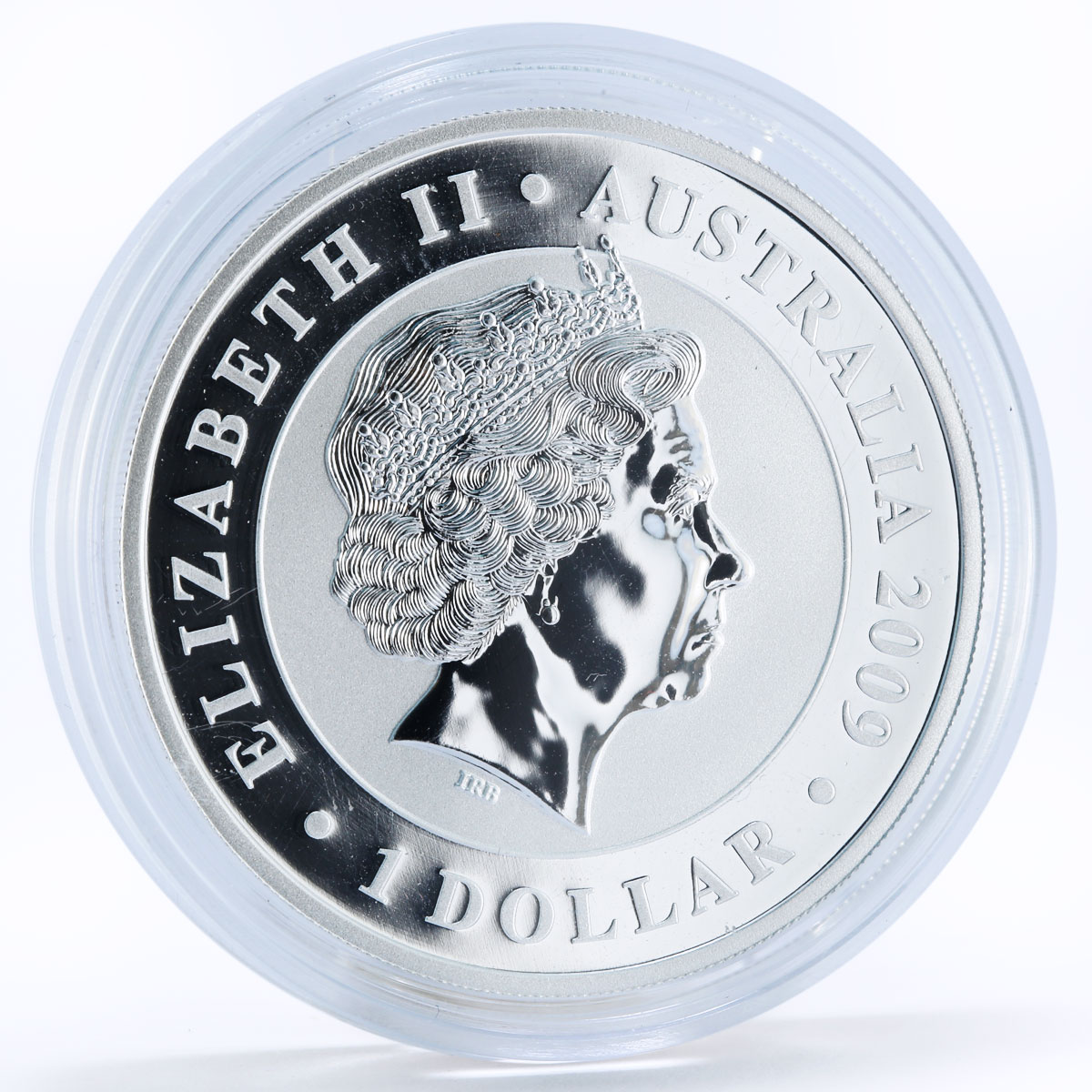 Australia 1 dollar Endangered Wildlife Koala Fauna gilded silver coin 2009