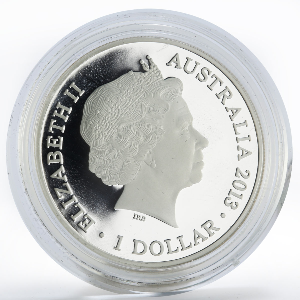 Australia Poland set of 2 coins Kangaroo colored proof silver coin 2013