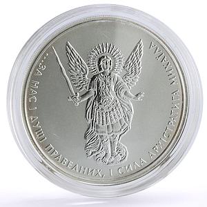 Ukraine 1 hryvnia Archangel Michael Archistratus Archistratigus silver coin 2011