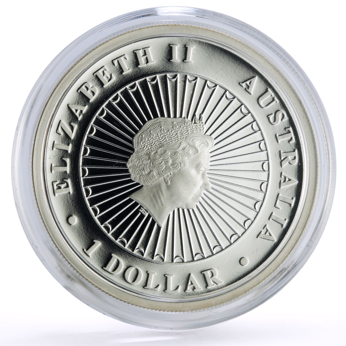 Australia 1 dollar Treasures Australian Opal Koala Fauna proof silver coin 2012
