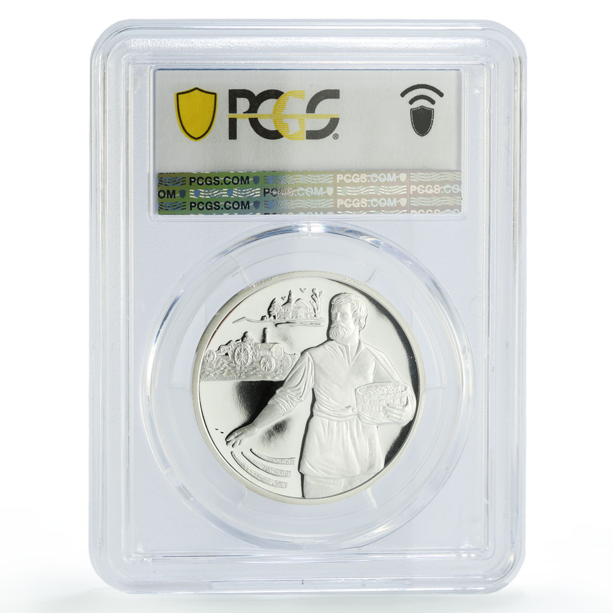 Cameroon 500 francs Agriculture Seedsman Sower PR69 PCGS silver coin 2020