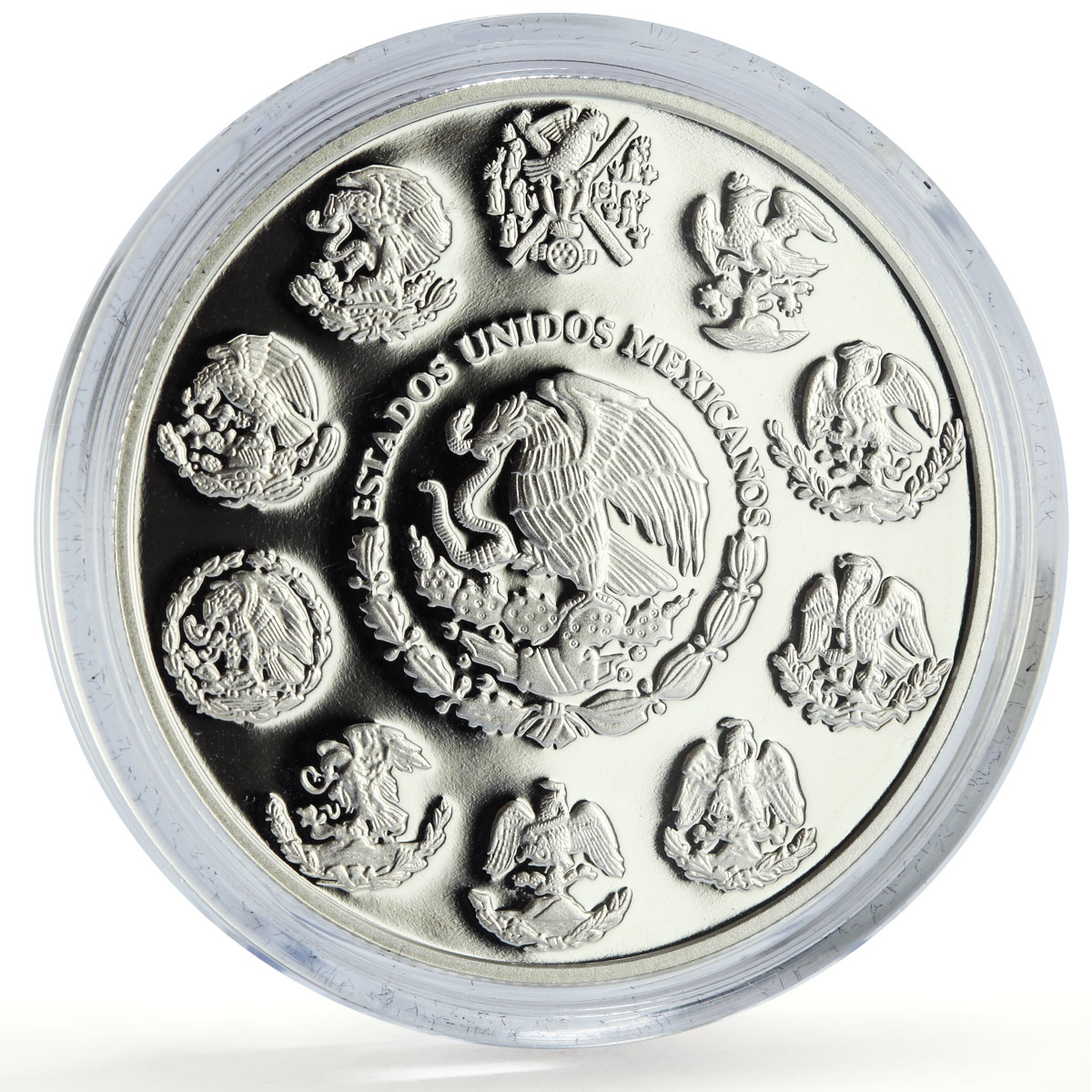 Mexico 1 onza Libertad Angel of Independence proof silver coin 2013