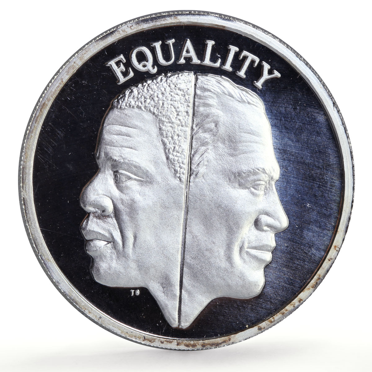 Zambia 500 kwacha Human Rights Equality Politics proof silver coin 1994