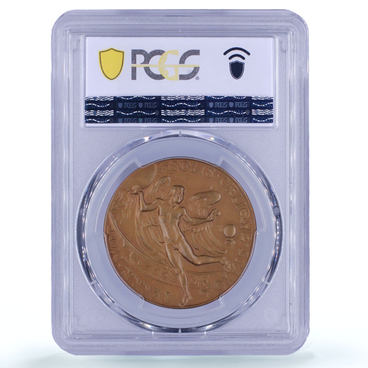 Germany Third Reich Nicolaus Copernicus Astronomy SP65 PCGS bronze medal 1937