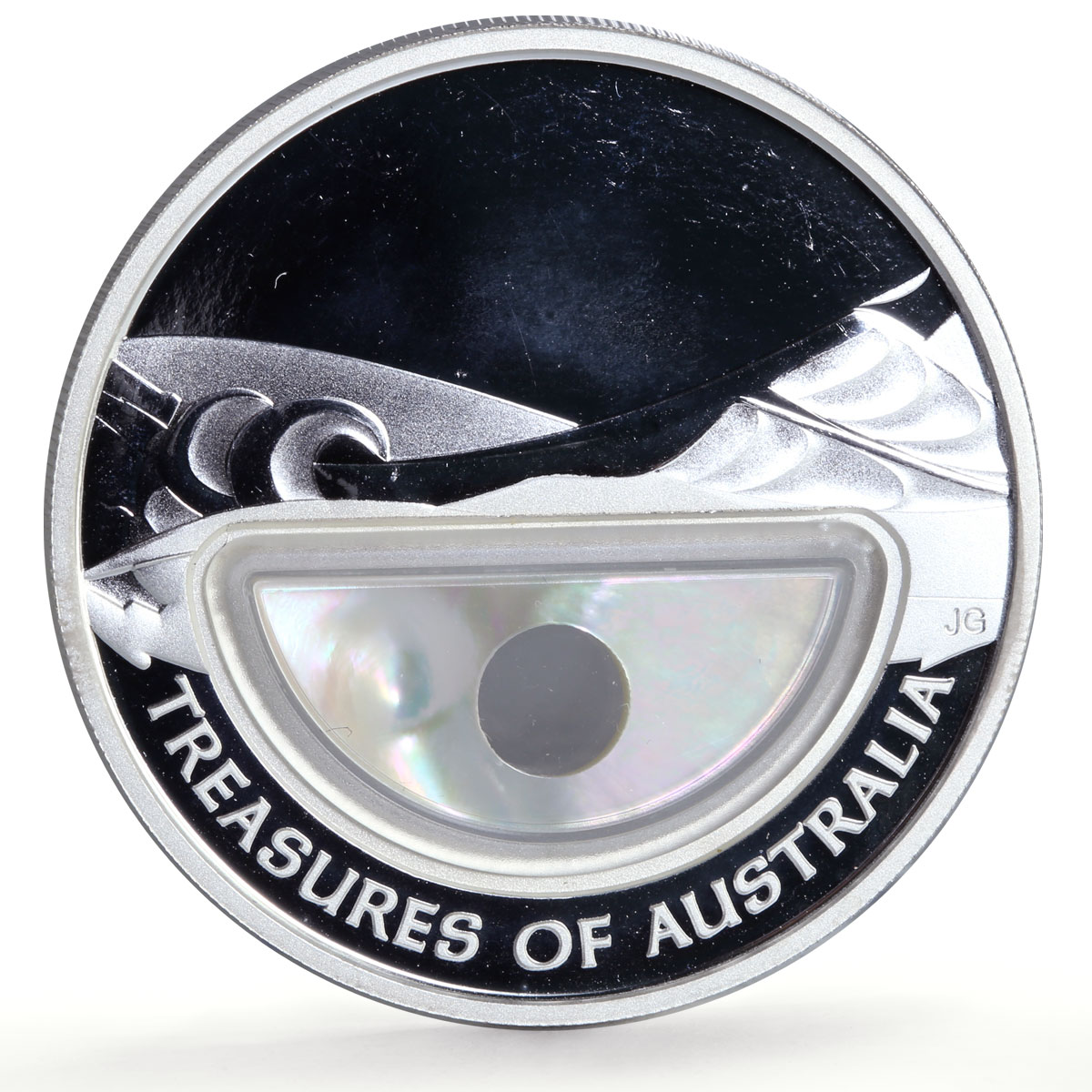 Australia 1 dollar Treasures Pearl Locket PR68 PCGS silver coin 2011