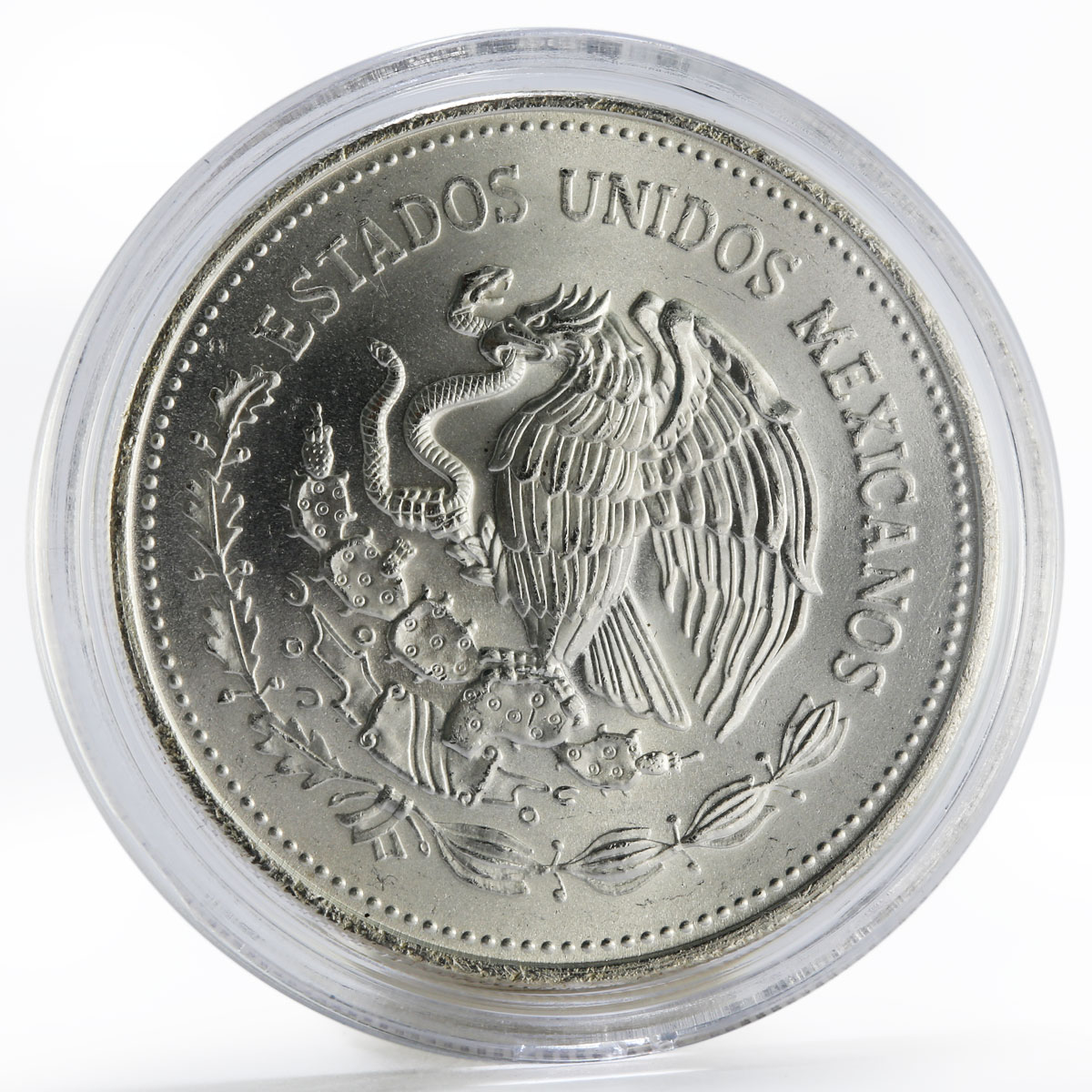 Mexico 100 pesos 50thAnniversary of Oil Industry proof silver coin 1988