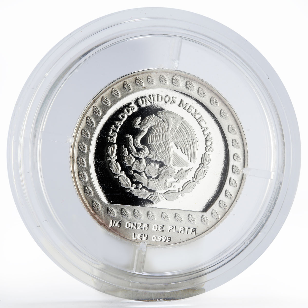 Mexico Pesos Guerrero Aguila Proof Silver Coin Coinsberg