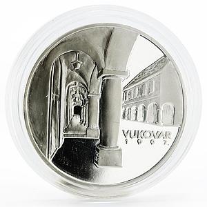 Croatia 150 kuna Vukovar proof silver coin 1997