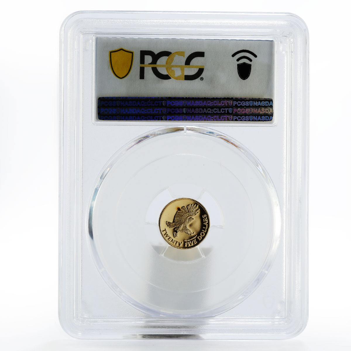 British Virgin Islands 25 dollars Red-Tailed Hawk Birds PR68 PCGS gold coin 1982