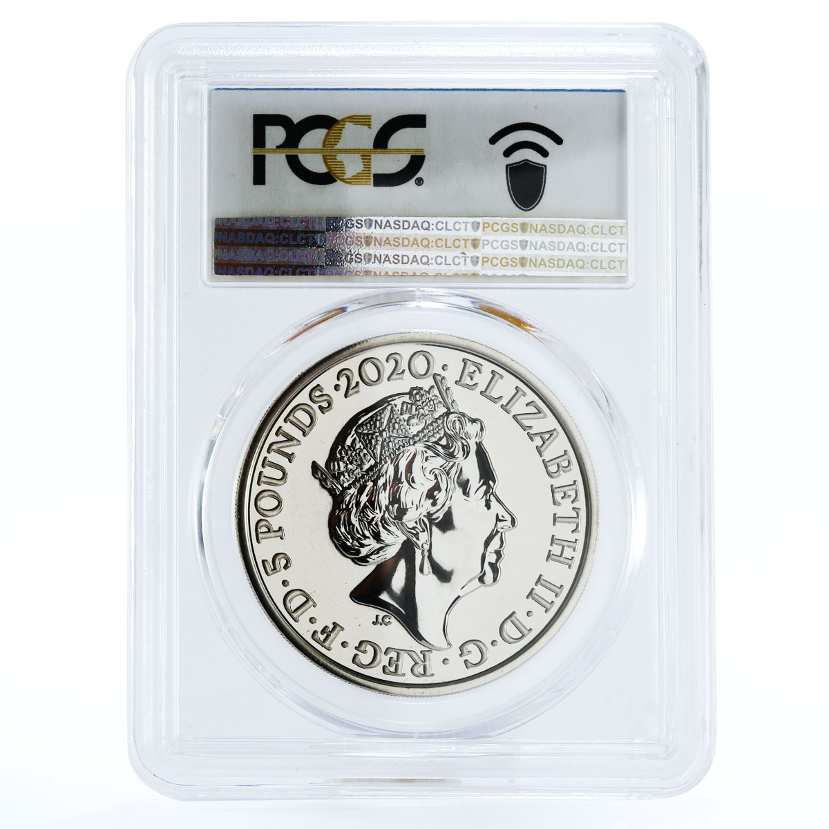 Britain 5 pounds Bondiana series Bond, James Bond MS69 PCGS CuNi coin 2020
