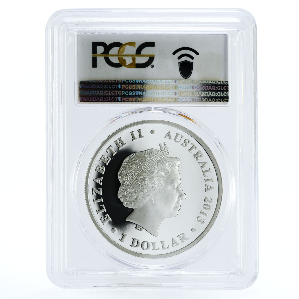 Australia 1 dollar Sydney Opera House PR70 PCGS silver coin 2013
