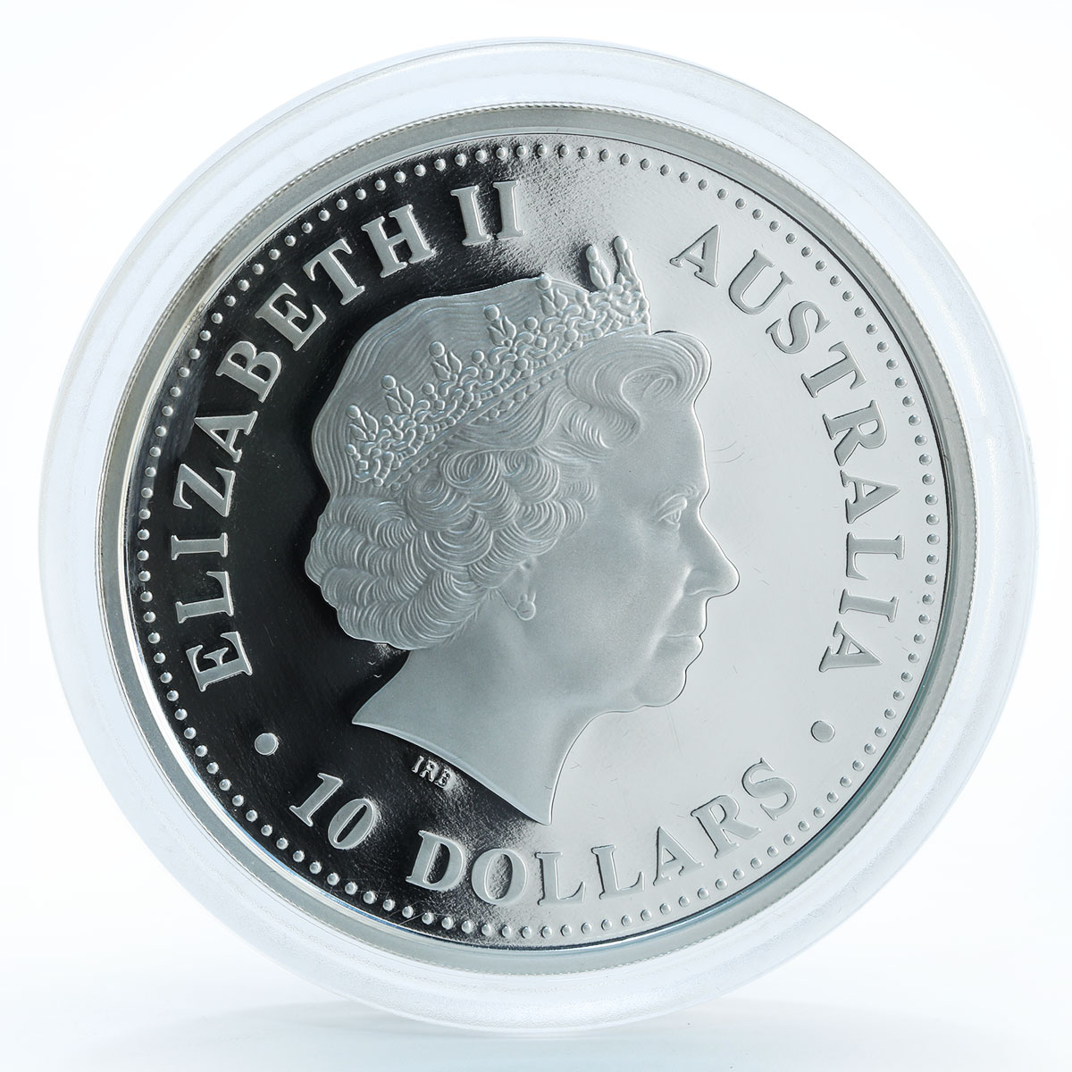 Australia 10 dollars Kookaburra Evolution of the Calendar silver proof coin 2001