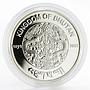 Bhutan 300 ngultrums Olympic Games 2016 series Table Tennis silver coin 2013