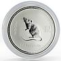 Australia 1 dollar Lunar Calendar series I Year of Mouse silver coin 2008