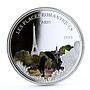 Benin 1000 francs Romantic Places Paris colored silver coin 2013