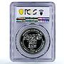 Albania 100 leke 100th Anniversary of Independence PR69 PCGS silver coin 2012