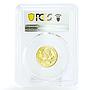 Bosnia and Herzegovina 10000 dinar Olympics Bobsled PR70 PCGS gold coin 1993