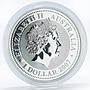 Australia 1 dollar Lunar Calendar series I Year of the Tiger silver coin 2007
