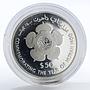 Brunei 50 dollars Year of Hejira 1400 proof silver coin 1979