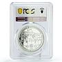 Andorra 10 diners World of Wonders Italy Colosseum PR70 PCGS silver coin 2009