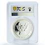 Congo 240 francs Lunar Calendar Dragon Year Wealth PR68 PCGS silver coin 2012