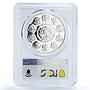 Mexico 1 onza Libertad Angel of Independence PR66 PCGS silver coin 2007