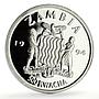 Zambia 500 kwacha Human Rights Women's Rights Politics proof silver coin 1994