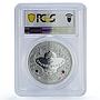 Lebanon 5 livres Leo Zodiac Signs Colored PR69 PCGS silver coin 2013