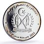 Saharawi 5000 pesetas Cervantes Camel Writer Literature proof silver coin 1997