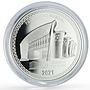 Uruguay 1000 pesos Eladio Dieste Iglesia Atlantida Church proof silver coin 2021