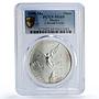 Mexico 1 onza Libertad Angel of Independence MS69 PCGS silver coin 1999